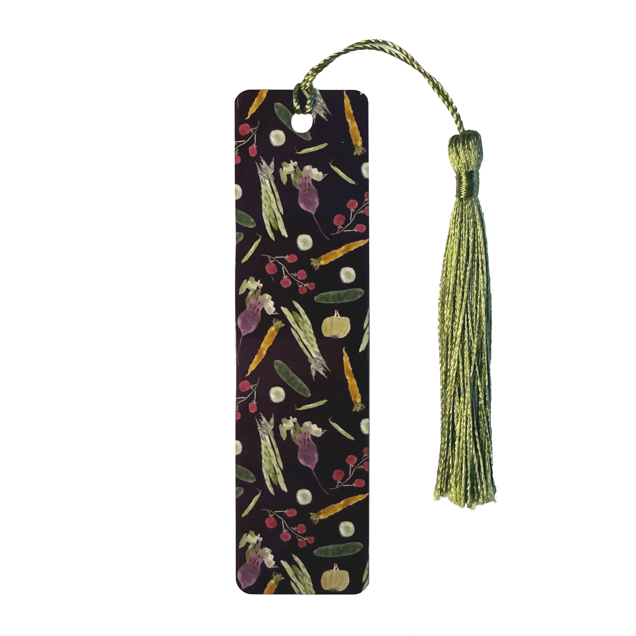 "Vegetable Harvest" Metal Bookmark