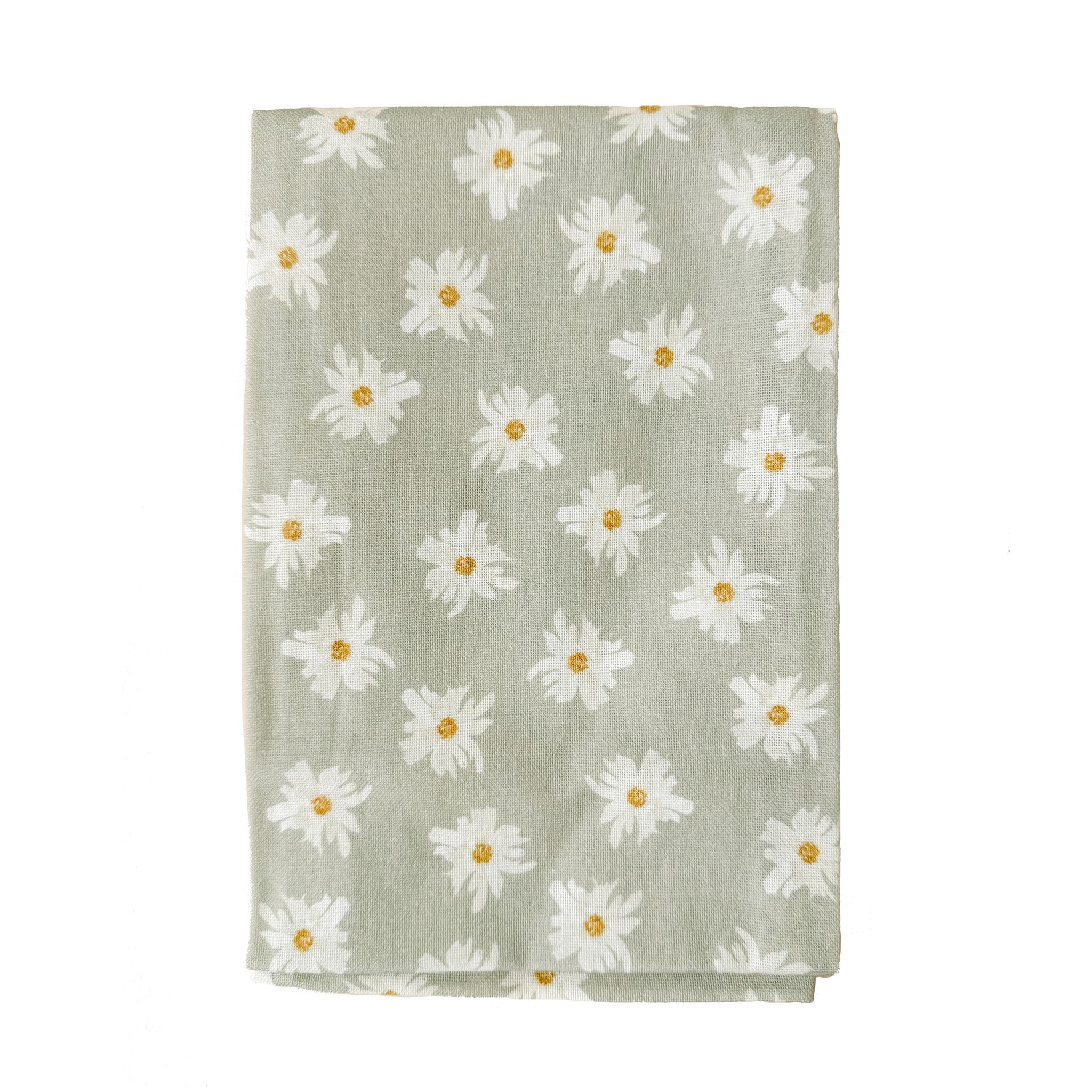 "Vintage Daisies" Tea Towel